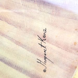 Vintage margaret kane (movie) big eyes. A little kiss framed